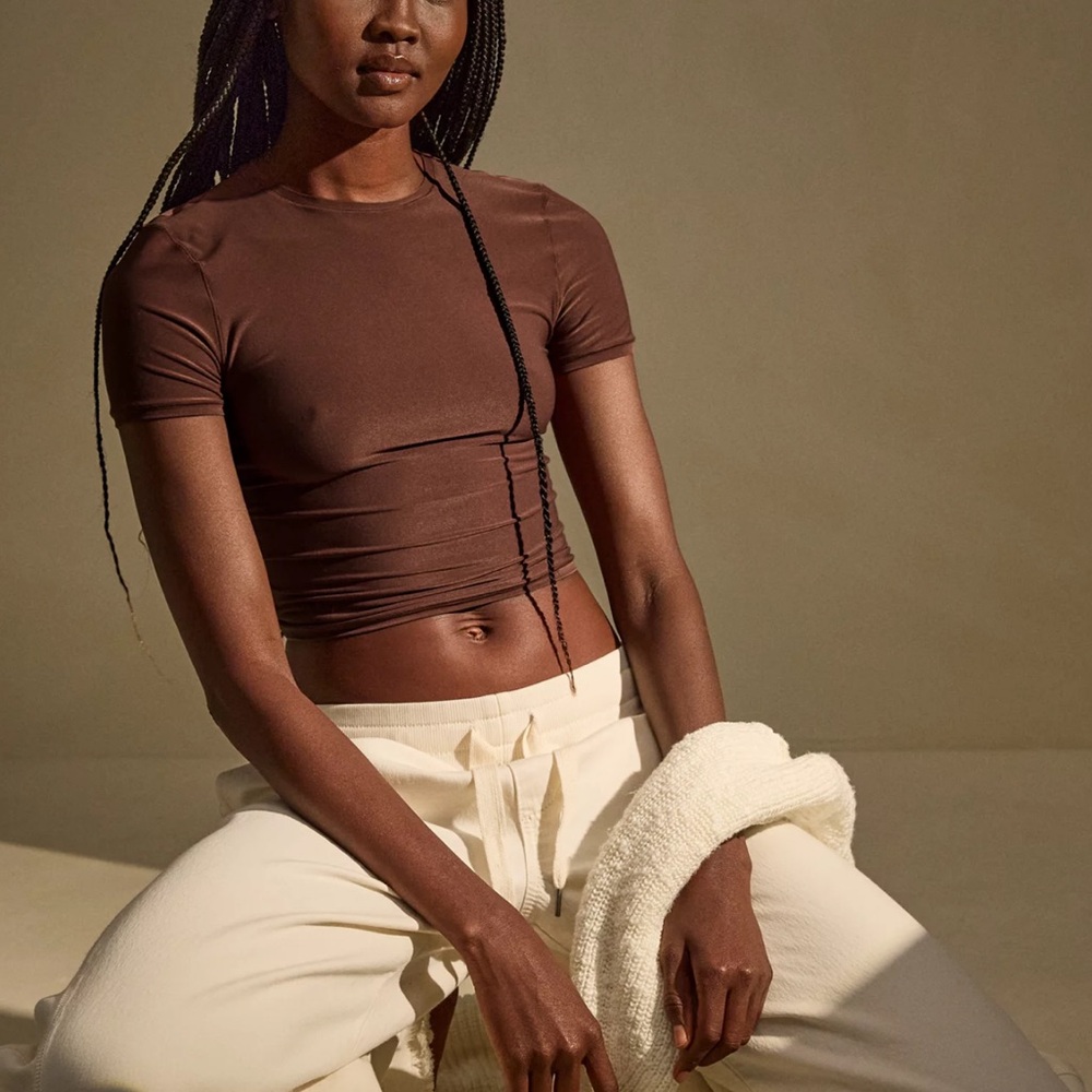 Brown Aerie shirt 
Brand new